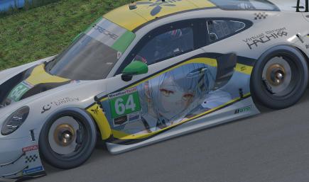 HACHI - (Porsche 992 GT3 R - IMSA GTD) [Anime/Vtuber/Itasha]