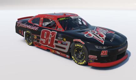 Xfinity ChopSHop Bud Car