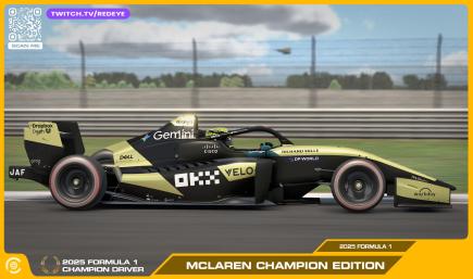 2025 McLaren Lando Norris Champions Edition for SFL