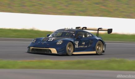 HB Speed Lab Blue and Carbon - iRacing Numbers