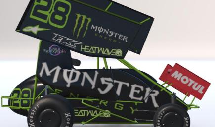 Dirt Micro Sprint Monster Energy