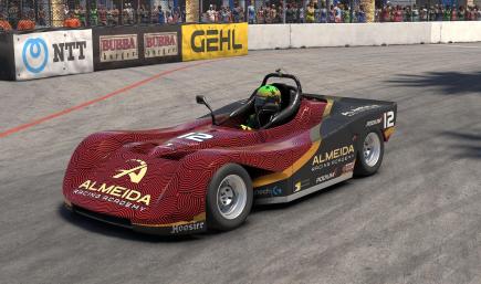 Almeida Racing Academy - Spirals - Red