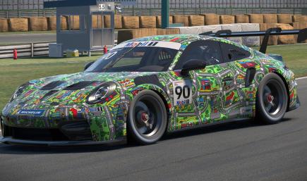 Car City Rug - Porsche Cup 992.2