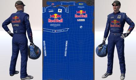 Retro Red Bull - custom design by @grand_prix_1997