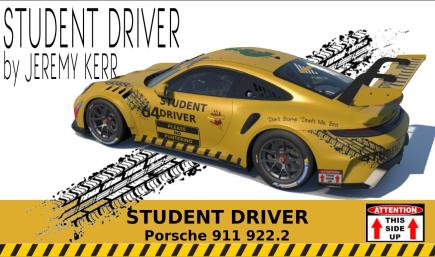 Student Driver - Porsche 911 992.2