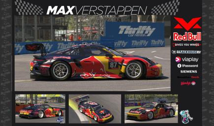 Verstappen Racing Trackhouse Concept Porsche 992r GT3