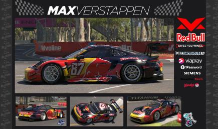 Verstappen Racing Trackhouse Concept Porsche #87 992r GT3