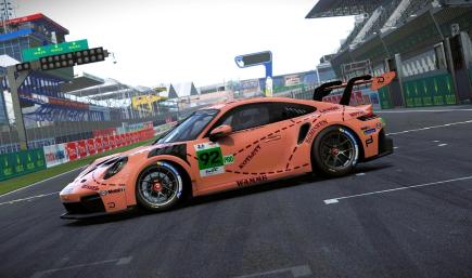 2018 Porsche 911 RSR - Pink Pig Le Mans Livery
