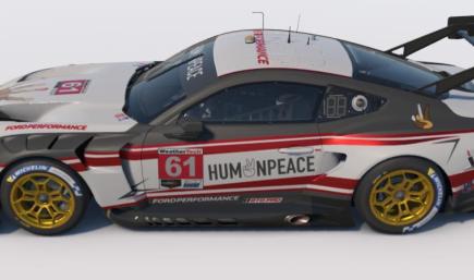 Ford Mustang GT3 Humanpeace