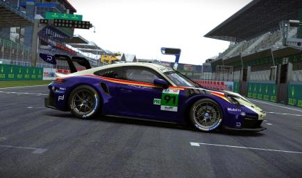 2018 Porsche 911 RSR - Rothmans Le Mans Livery