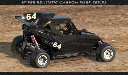 FIA Cross Car Hyper Realistic Carbon Fiber