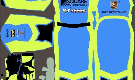 Square Motorsports Porsche suit