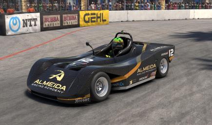 Almeida Racing Academy - Spirals - Grey