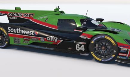 RacingRatt Paints Cadillac 