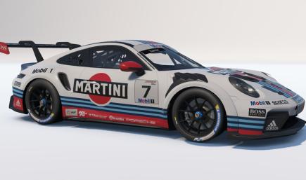 Porsche 911 Cup (992.2) - Martini Concept