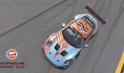 Porsche 911 Cup (992.2) - Gulf - Metallic Car Paint