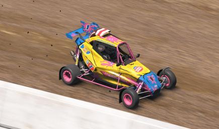 Dubble Bubble Bubble Gum Cross Car