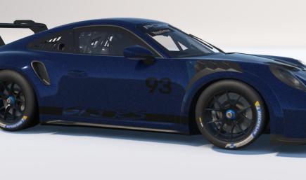 Porsche Gentian Blue metallic