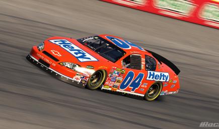#04 Eric McClure 2007 Hefty Chevrolet Monte Carlo 