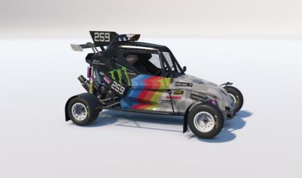 Ken Block Troy Lee Design FIA Cross Car