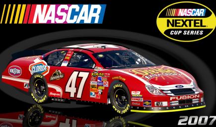 #47 Ken Schrader 2007 Ore Ida Clorox Ford Fusion