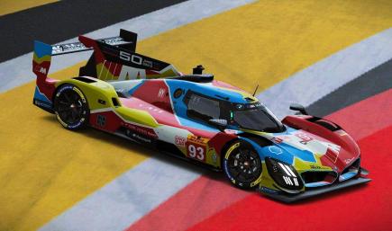 Sean Bull Design - BMW M Hybrid V8 Alexander Calder Art Car Homage