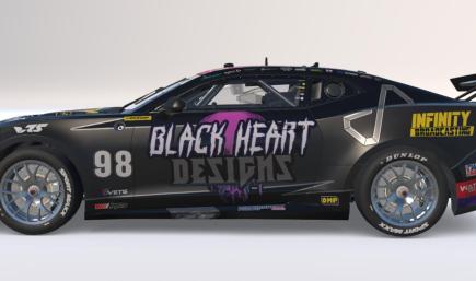 #98 Infinity Motorsport Black Heart Designs Gen 3 Camaro