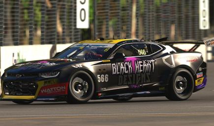 #566 Infinity Motorsport Black Heart Designs Gen 3 Camaro