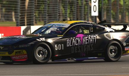 #501 Infinity Motorsport Black Heart Designs Gen 3 Mustang