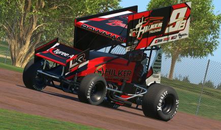 IsaacBowman 9B  BlackRedWhite 