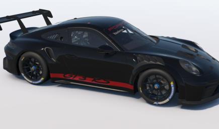 Porsche Black/Red