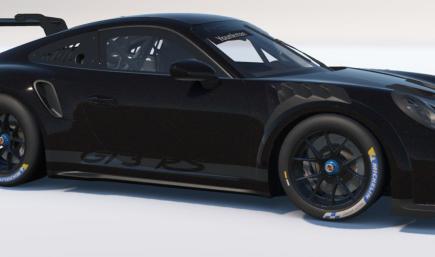 Porsche Black with Red Flake Metallic