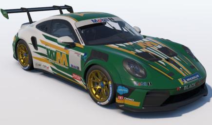 Chris Sawallichs Waste Management ZFM Prepared Porsche Cup