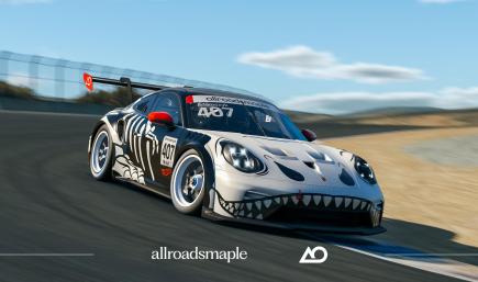 2025 AO Racing - Skeleton Rexy - Porsche 992.2 GT3 Cup Rawr