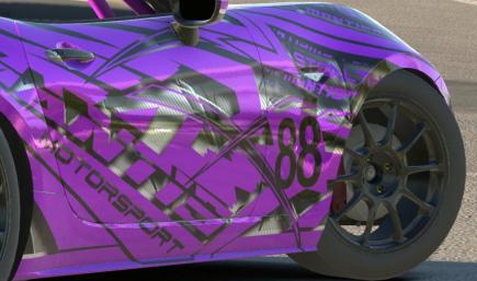 MAZDA MX5 HOT PINK CARBON