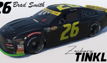 2009 Brad Smith #26 unsponsored