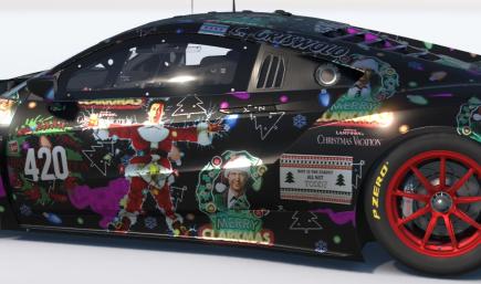 Christmas Vacation Acura NSX EVO22 GT3 