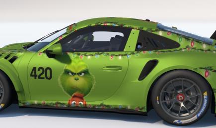 Grinch Porsche 992 2 Cup