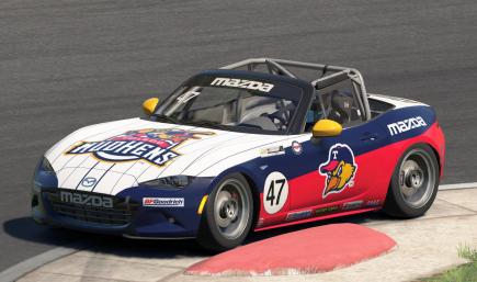 Toledo Mud Hens Mazda MX-5 Cup Car