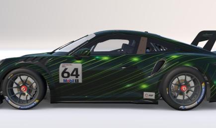 Porsche 992 2 Cup firefly livery