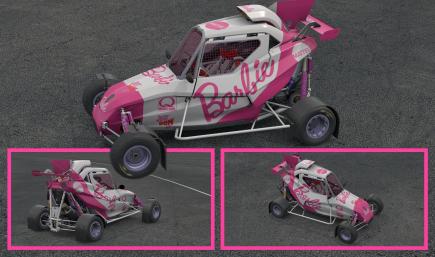FIA Cross Car Barbie