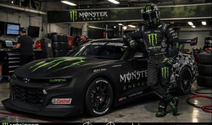 Monster Energy/DB Racing Designs Supercars Gen3 Camaro