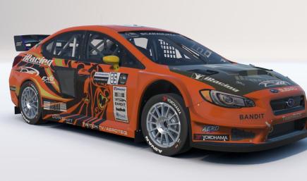 TeamRICK Team Orange Tribute Subaru
