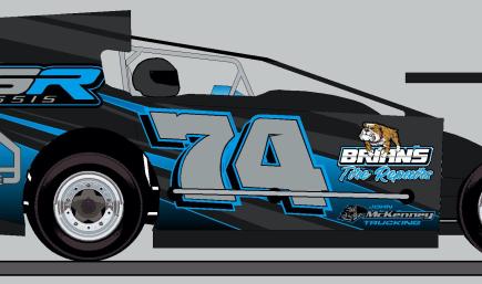 #74 David Flannigan jr  (2026 Blacked Out) 