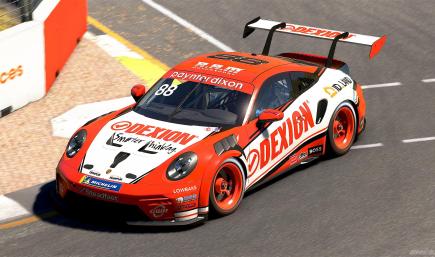 Dylan OKeeffe 2025 Porsche Carerra Cup Australia livery