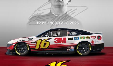 2026 Greg Biffle 3M Ford Mustang Next Gen Tribute No Num