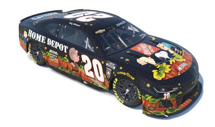 Peanuts Great Pumpkin throwback (night car)