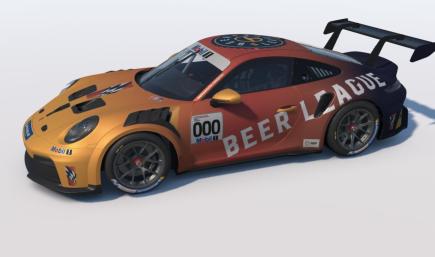 Porsche 911 Cup (992.2) BEER LEAGUE DARK