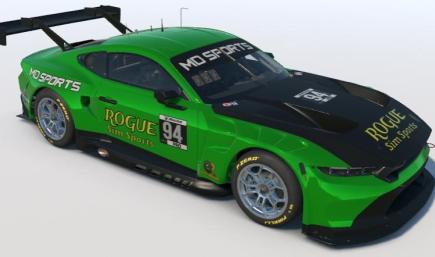 FORD GT3 ROGUE GREEN