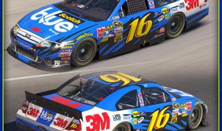 Greg Biffle 2011 Scotch Blue #16